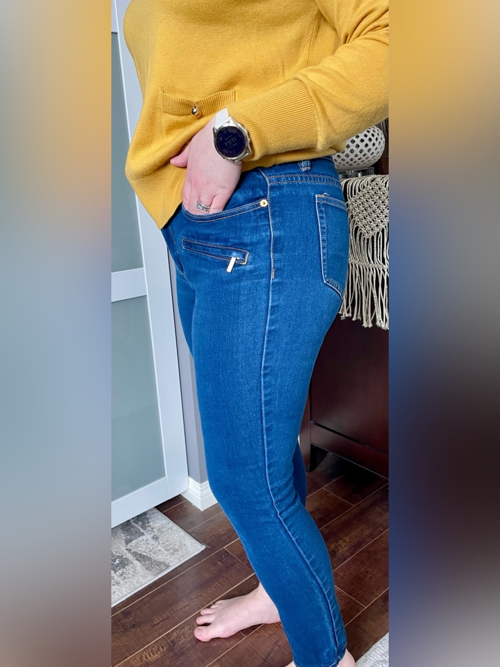Michael Kors Skinny Jeans - Classic Dark Wash Size 8